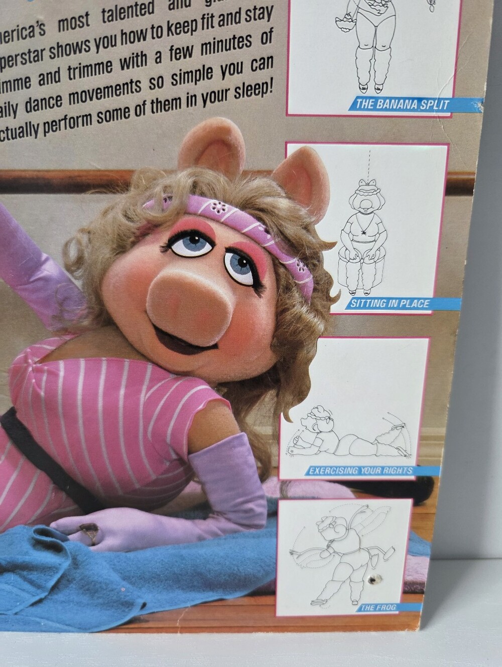 Vintage Miss Piggy's Aerobique Exercise Album Warner Bros 1982 Vinyl LP Record - Picture 2 of 15